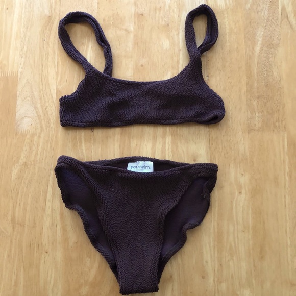 Youswim Swim You Swim Aplomb Standard Waist Two Piece In Espresso